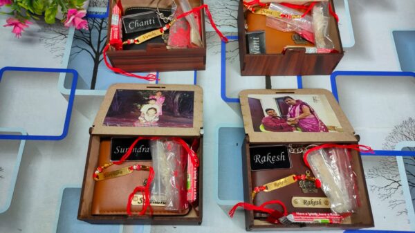 Personalised Gift Hamper packed in a premium wooden box! - Image 3