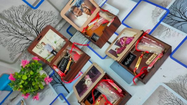 Personalised Gift Hamper packed in a premium wooden box! - Image 2